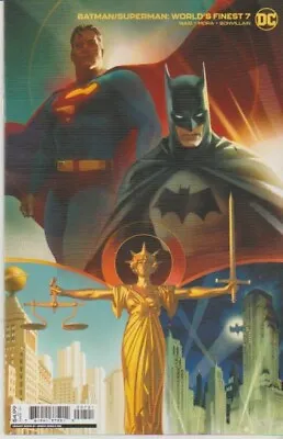 Buy Dc Comics Batman Superman Worlds Finest #7 November 2022 Variant 1st Print Nm • 6.75£