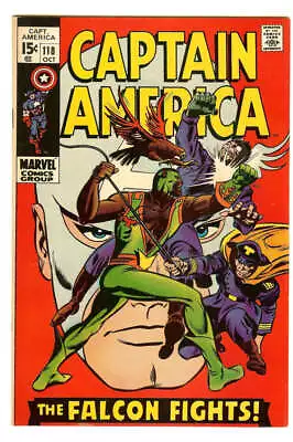 Buy Captain America #118 7.0 // 2nd Appearance Of Falcon Marvel Comics 1969 • 70.16£
