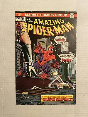 Buy The Amazing Spider-man 144- KEY - 1st Gwen Stacy Clone MVS Intact • 39.46£