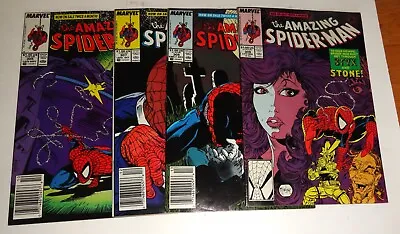 Buy Amazing Spider-man #305,307,308,309 Mcfarlane Classics Vf Avg 1988 • 36£