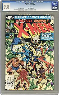 Buy Uncanny X-Men Annual #5 CGC 9.8 1981 0122655006 • 260.80£