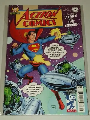 Buy Action Comics #1000 1950s Variant Cover Nm+ (9.6) June 2018 Superman Dc Comics • 10.99£