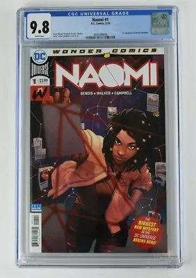 Buy Naomi #1 Main Cover CGC 9.8 1st App Of Naomi 1st Print DC Comics • 60.15£