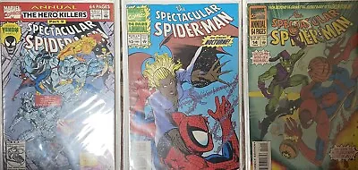 Buy The Spectacular Spiderman Annual 12, 13, 14 1992-1994 Marvel NM • 11.99£
