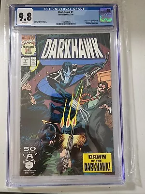 Buy DARKHAWK # 1 CGC 9.8, New Slab. 1991 Origin And 1st Appearance. • 111.53£