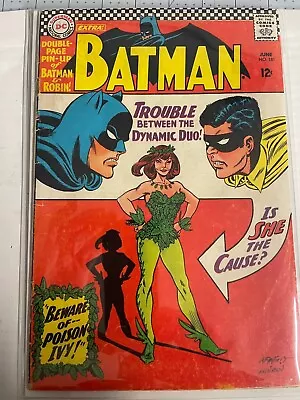 Buy Batman-NO.181 1st Poison Ivy Has Pinup Silver Age • 319.81£