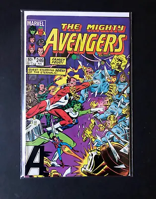 Buy The Mighty Avengers #246 (1984) - 1st App. Maria Rambeau - Marvel - (vf-) • 12.85£