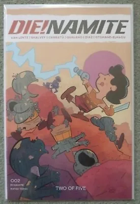 Buy Die!namite #2 Peanuts Lucy Homage Variant..dynamite 2020 1st Print..vfn+ • 4.99£