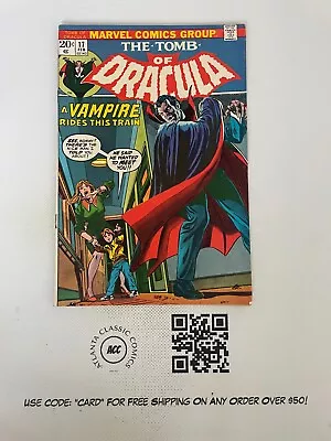 Buy The Tomb Of Dracula # 17 VF- Marvel Comic Book Vampire Monster Blade 13 J224 • 26.88£