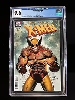 Buy Uncanny X-Men #11 CGC 9.6 (2019) - Variant - Wolverine - Uncanny X-Men #630 • 31.59£