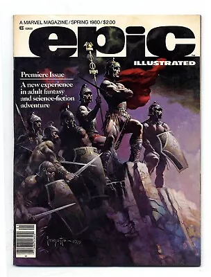 Buy Epic Illustrated #1 - 1980 - Silver Surfer - Buscema, Starlin, Suydam- VF+ (8.5) • 16.95£