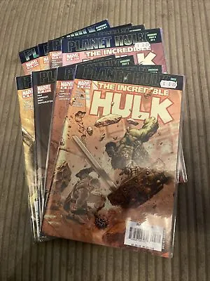Buy INCREDIBLE HULK #95-102 PLANET HULK Run (Miek 1st App) Marvel Comics 2006 • 39.99£