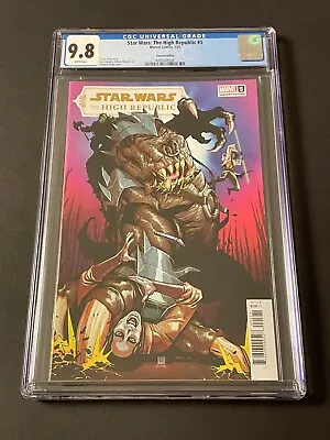Buy STAR WARS: THE HIGH REPUBLIC #5 (Marvel 2021) 1:25 Chang Ratio Variant CGC 9.8 • 217.42£