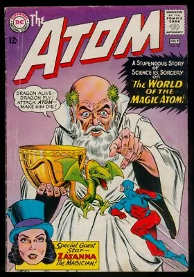 Buy DC Comics The ATOM #19 1st Zatanna On Cover VG 4.0 • 51.35£
