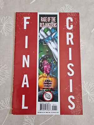 Buy Final Crisis Rage Of The Red Lanterns # 1 Cover A Dc Comics  • 15£