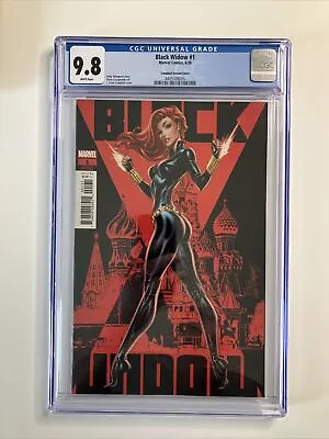 Buy BLACK WIDOW #1 CGC 9.8 White Pages J SCOTT CAMPBELL 2020 • 43.48£