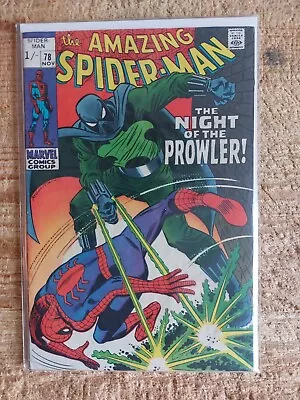 Buy Amazing Spider-man #78 Romita 1st App Prowler November 1969 Marvel Comics Vgf  • 69.99£