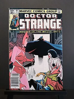 Buy Doctor Strange #60 VF/NM Newsstand Blade Dracula Scarlet Witch Darkhold 1983 • 10.28£