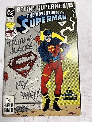 Buy The Adventures Of Superman #501 Comic Book - DC Comics VG • 6.32£