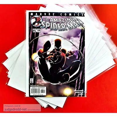 Buy Comic Bags And Backing Boards Size17 100% Clear For Current Marvel X 10 New • 13.99£