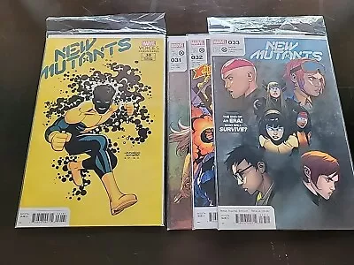 Buy The New Mutants Comic Book Lot 30, 31, 32, 33 • 14.39£