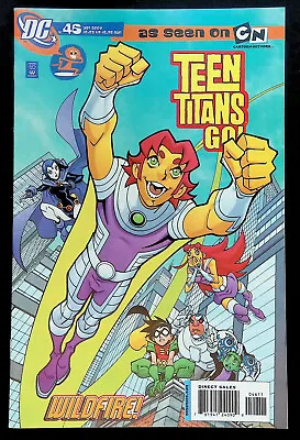Buy Teen Titans Go 46 Wildfire Starfire Robin Beast Boy Raven Cyborg DC Comics • 11.11£