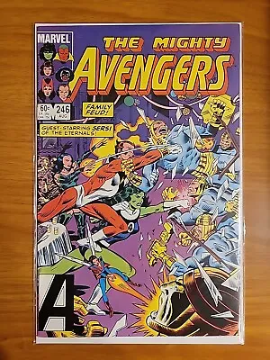 Buy VD -- Avengers #246 (1984) 1st App Of Maria Rambeau (Monica's Mom) MCU Binary  • 6.32£
