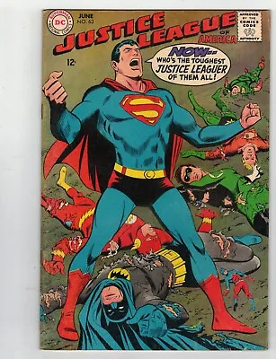 Buy Justice League Of America #63  1968  VG/F • 11.86£