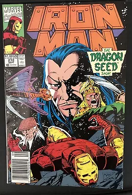 Buy Iron Man #272 (September 1991) The Dragon Seed Saga, Marvel • 2.36£