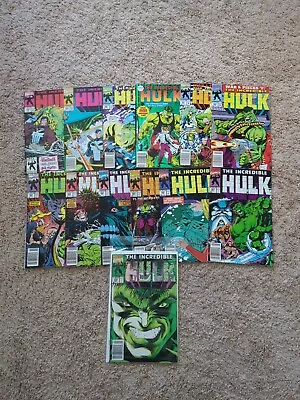 Buy Lot Of 13 The Incredible Hulk Comic Books #379-396 Dale Keown Run. Newsstand  • 40.16£