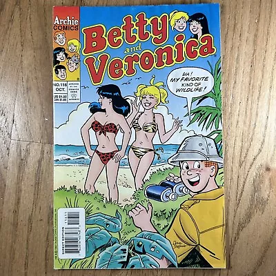 Buy Betty And Veronica #116 Bikini Cover Dan DeCarlo Archie Comics 1997 VGFN • 17.55£