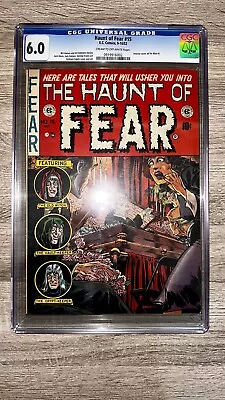 Buy Haunt Of Fear #15 (1952) - Cgc Grade 6.0 - Golden Age Pre Code Horror -ec Comics • 399£