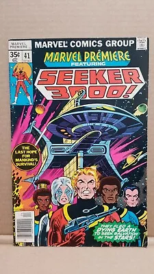 Buy Marvel Premiere #41 1st Appearance Of The Seeker 3000 (Marvel Comics 1978) Fine • 2.79£