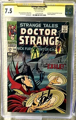 Buy Strange Tales #168 Cgc 8.5 Wp Doctor Strange Nick Fury Stan Lee Marvel 1968 • 354.76£