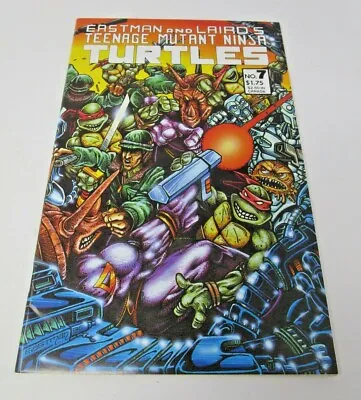 Buy Teenage Mutant Ninja Turtles #7 1986 [VF/NM] First Print Mirage TMNT High Grade • 38.60£