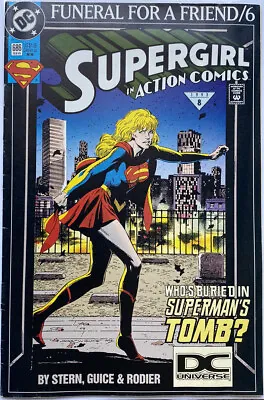 Buy Action Comics #686 (1993) DC Universe DCU Logo Variant ULTRA RARE Scarce HTF !! • 199.87£
