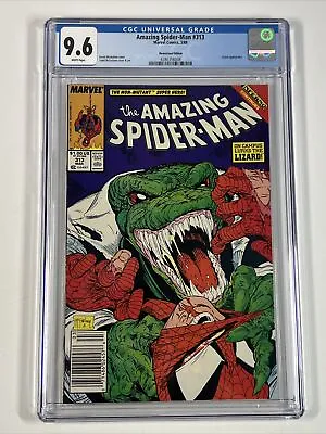 Buy Amazing Spider-Man #313 CGC 9.6 (1989) Newsstand | Marvel Comics • 86.77£