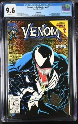Buy Venom: Lethal Protector #1 Cgc 9.6 Gold Edition Spider-man White Pages • 513.89£