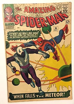 Buy Amazing Spider-Man #36  Marvel 1966  1st Appearance Of The Looter • 55.24£
