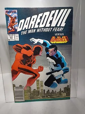 Buy Daredevil #257 (1988)  Marvel Daredevil Ver Punisher Romita Jr  Key Comic Book • 15.99£