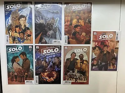 Buy Solo A Star Wars Story #1-7 Complete Adaptation 1st Qi'ra Marvel 2018 Sharp Set! • 51.95£
