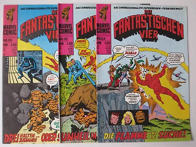 Buy THE FANTASTIC FOUR 114-116 WILLIAMS Fantastic Four # 118-120 Buscema • 8.62£