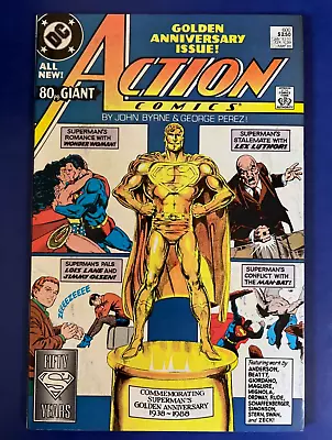 Buy Action Comics #600 Comic Book 80 Page Giant Issue 1988 DC Golden Anniversary NM+ • 7.90£