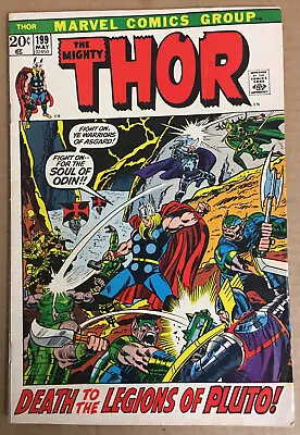 Buy The Mighty Thor #199 (1972) VF • 31.66£