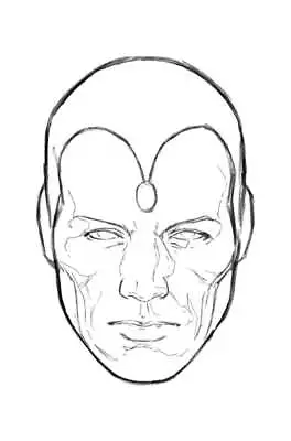 Buy Avengers Twilight #4 1:50 Incentive Brooks Headshot Sketch Variant 1st Print • 24.13£