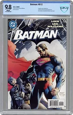 Buy Batman #612A 1st Printing CBCS 9.8 2003 22-0A1C965-007 • 83.41£
