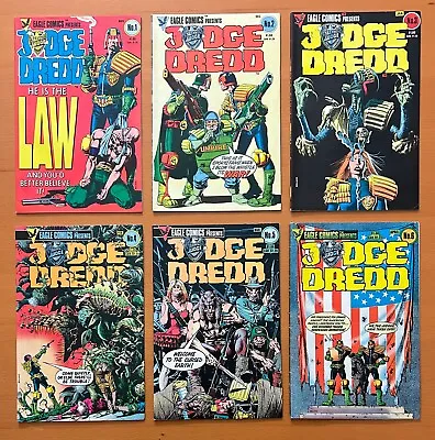 Buy Judge Dredd #1, 2, 3 To 35 Complete Series (Eagle Comics 1983) FN - VF/NM Comics • 221.25£