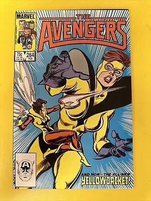 Buy The Avengers #264 (Marvel Comics 1985) 1st Appearance Of 2nd Yellow Jacket 🐶 • 7.91£