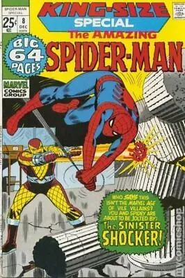 Buy Amazing Spider-Man Annual #8 VG- 3.5 1971 Stock Image • 13.27£