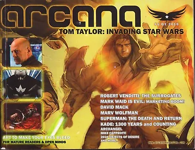 Buy Arcana #1 2010 Comics And Science Fiction Magazine Plus Marlow #1 2008 Arcana • 2.95£